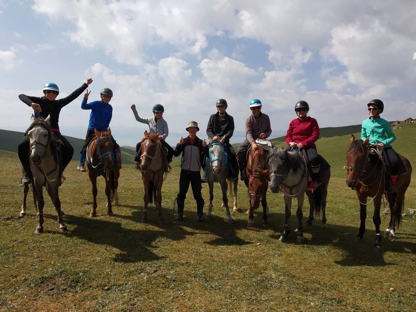 Book your horseback ride on Lake Song Kul with Tatosh