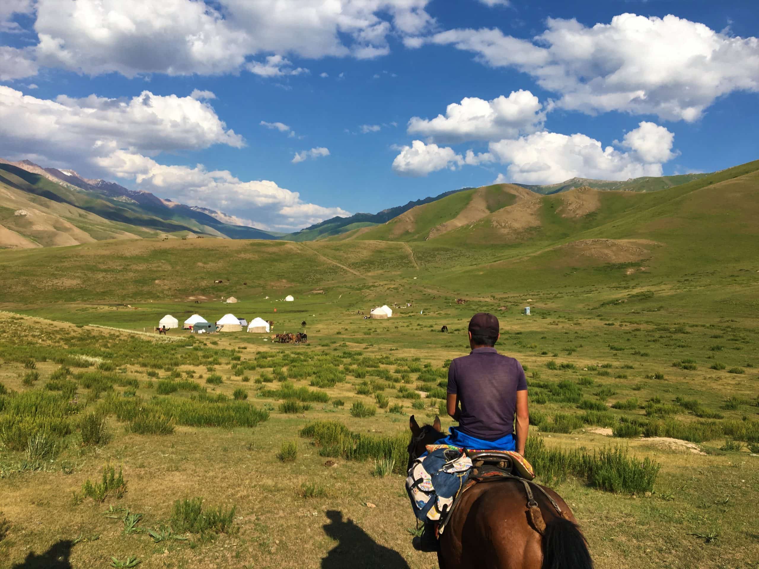 Book Your Horseback Ride On Lake Song Kul With Tatosh